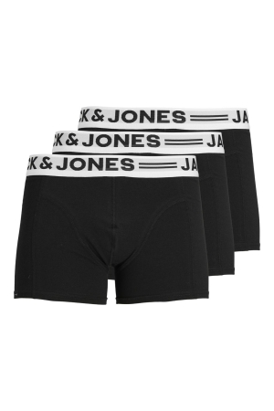 Jack & Jones Jack & Jones sense trunks 3-pack noos 12081832 Boxershorts black 12081832
