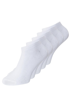 Jack & Jones Jack & Jones jacdongo socks 5 pack noos 12120278 Sokken white 12120278