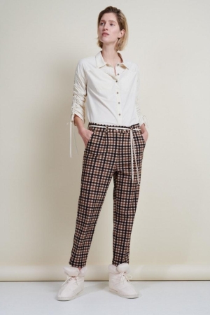 Jane Lushka Jane Lushka ubc2221435 Broek 1402 toupe melange