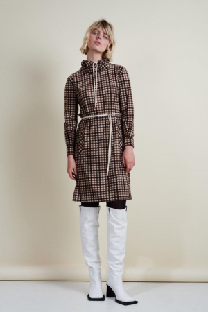 Jane Lushka Jane Lushka ubc922150100 Jurk 1402 toupe melange