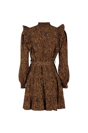 Lofty Manner Lofty Manner dress chelsea Jurk 207 brown dot
