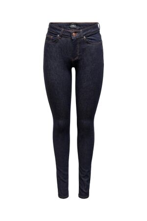 Only Only onlblush mid sk stayblue dnm rea Skinny fit dark blue denim