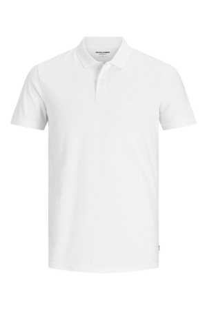 Jack & Jones Jack & Jones jjebasic polo ss noos Poloshirts white slim fit