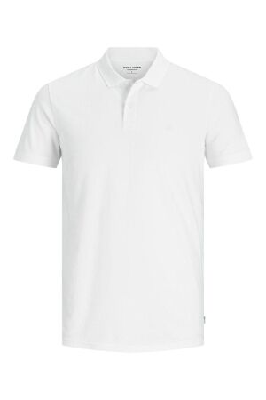 Jack & Jones Jack & Jones jjebasic polo ss noos Poloshirts white slim fit