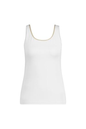 Nukus Nukus ss23106 juba singlet i Tops en Singlets 16 white
