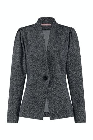 Studio Anneloes Studio Anneloes felien kabo blazer 08060 Blazers 1490 ivory/black