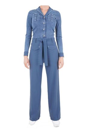 ZIP73 ZIP73 w22/722/09 jumpsuit jeans Jumpsuit 04 night