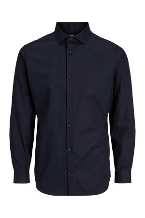 J&J Premium J&J Premium jprblaparker shirt l/s noos Overhemd black slim fit