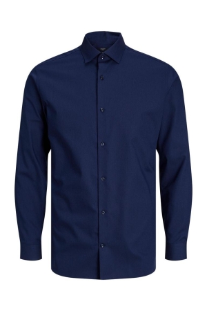 J&J Premium J&J Premium jprblaparker shirt l/s noos Overhemd perfect navy slim fit
