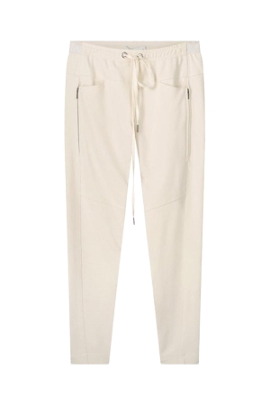 SUMMUM SUMMUM trousers sporty punto milano (4s1915) Broek 122 ivory