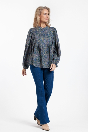 Studio Anneloes Studio Anneloes flori flower blouse Blouse 9997 multi color