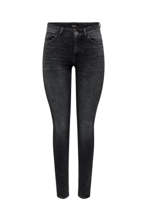 Only Only onlblush mid sk dnm rea967 Skinny fit washed black