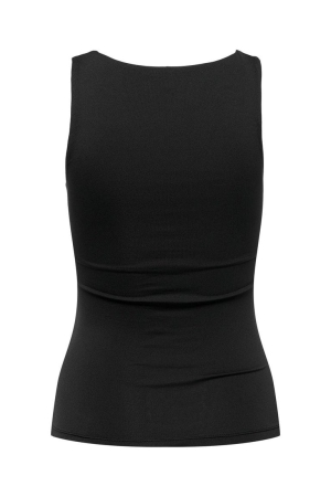 Only Only onlea s/l 2-ways fit top jrs noos Tops en Singlets black